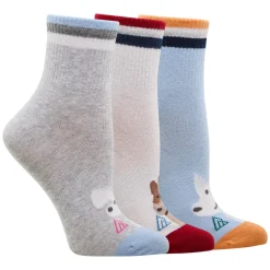 Animals (Pack of 3 Pairs) - Women's Socks