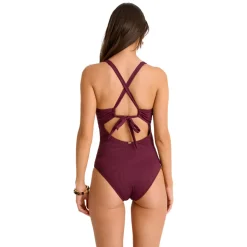 Black Cherry - Women's One-Piece Swimsuit