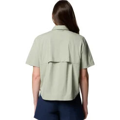 Brea Falls - Women's Short-Sleeved Blouse
