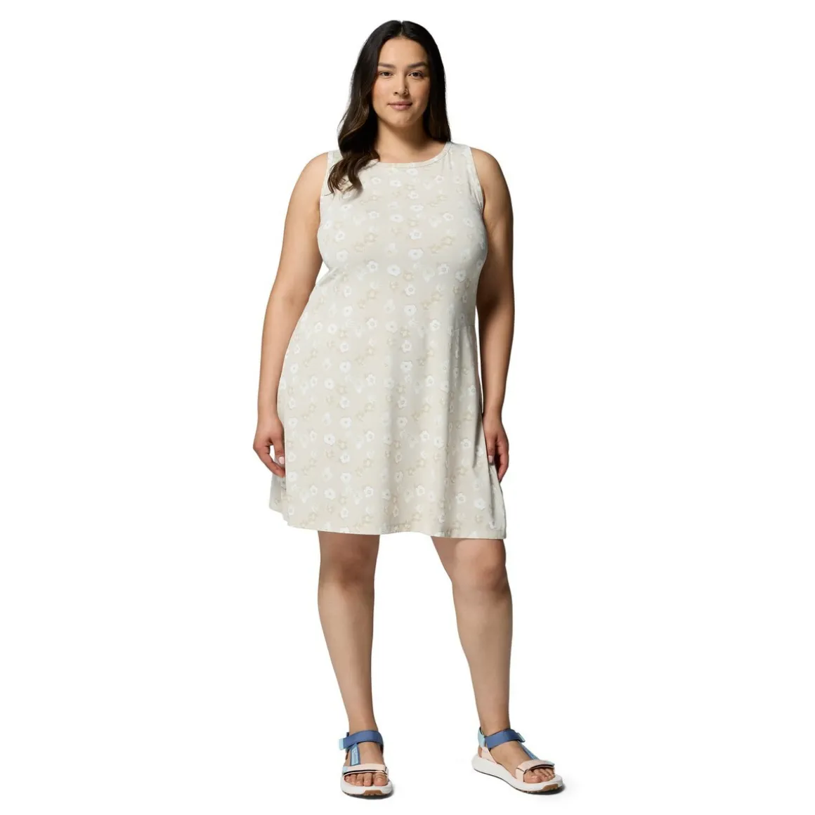 Chill River (Plus Size) - Women's Sleeveless Dress