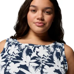 Chill River (Plus Size) - Women's Sleeveless Dress