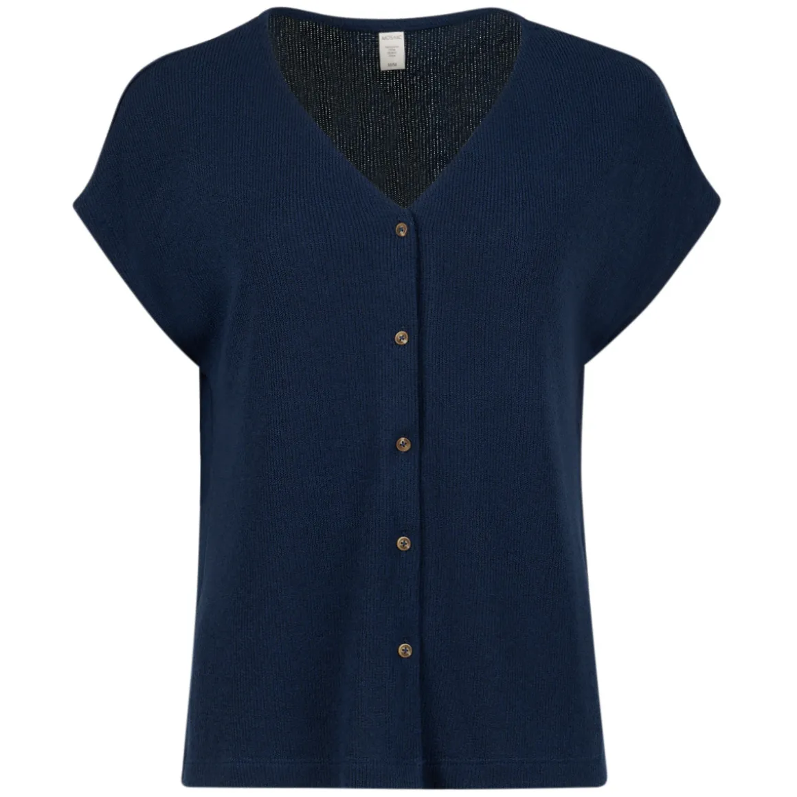 Coastal Retreat - Women's Short Sleeved Knit Sweater