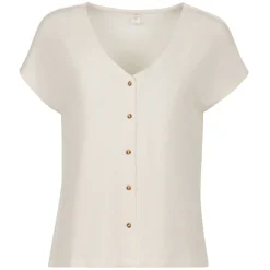 Coastal Retreat - Women's Short Sleeved Knit Sweater
