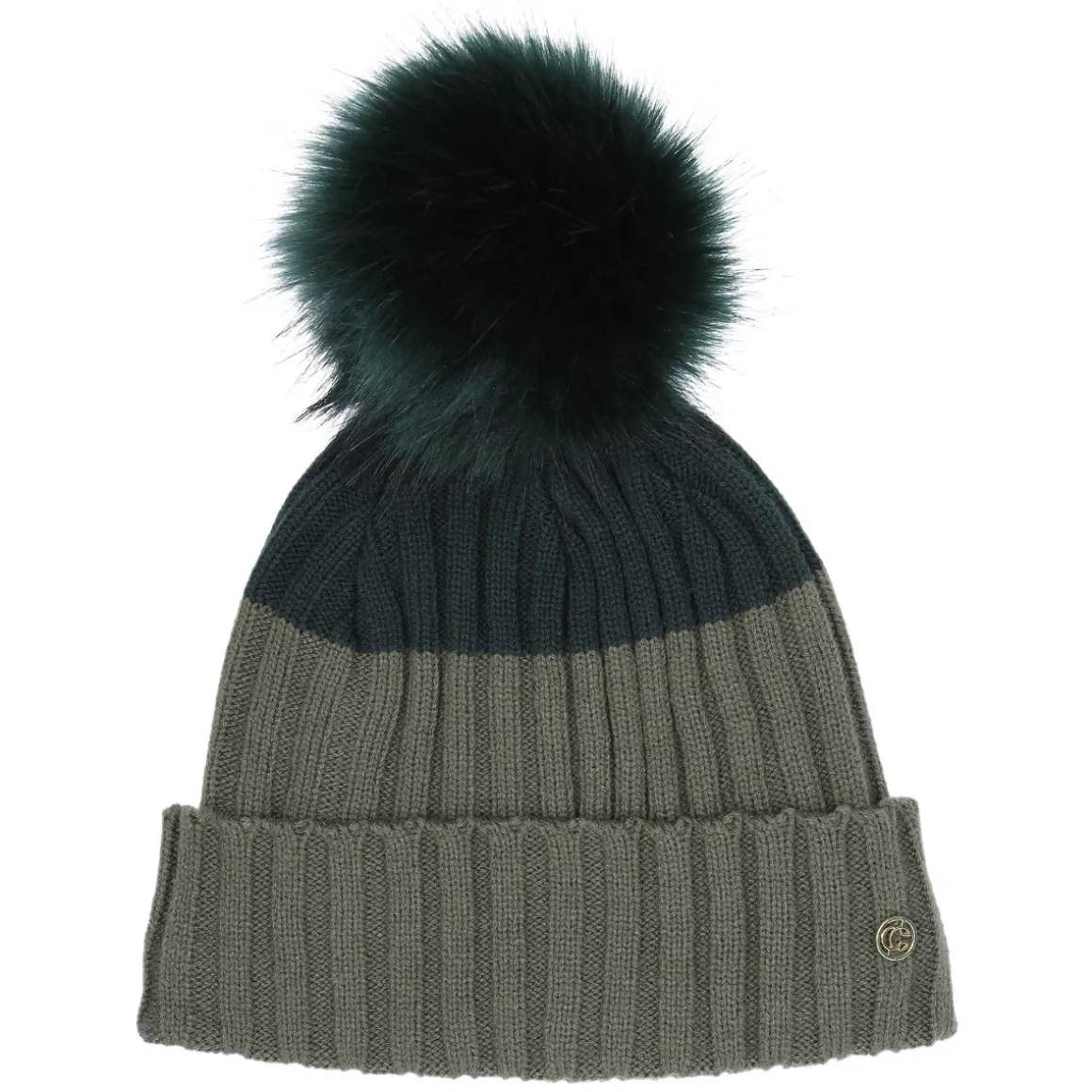 Colorado 2 Tone - Women's Tuque with Pompom