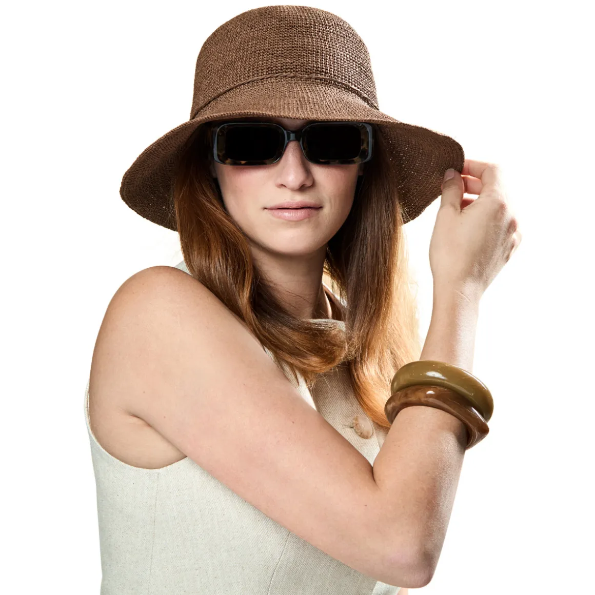 Corinne - Women's Paper Straw Hat