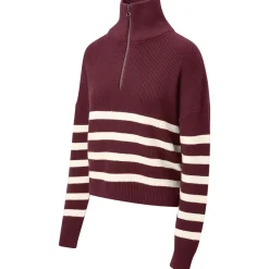 Eliza - Women's Half-Zip Sweater