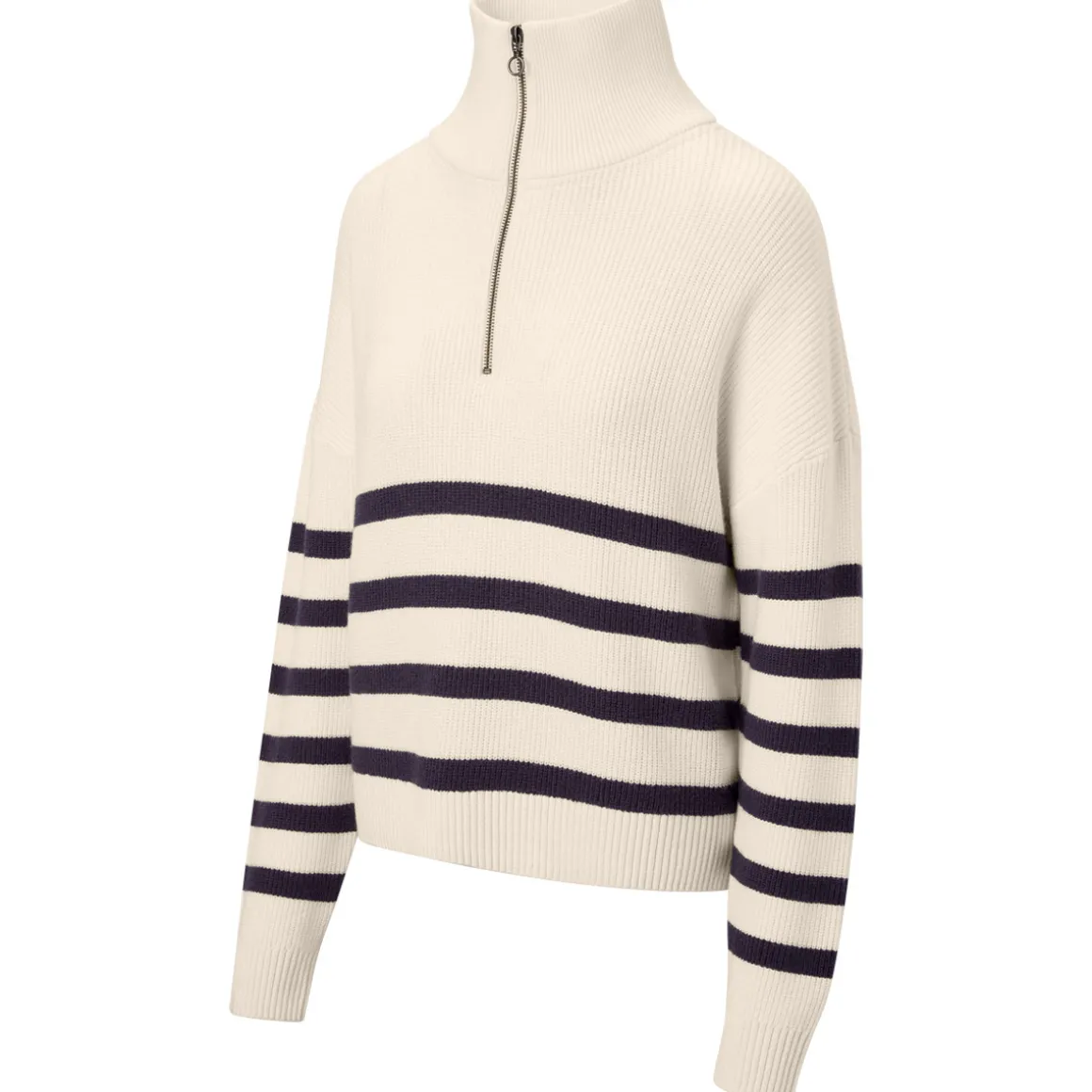 Eliza - Women's Half-Zip Sweater