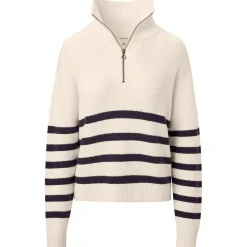 Eliza - Women's Half-Zip Sweater