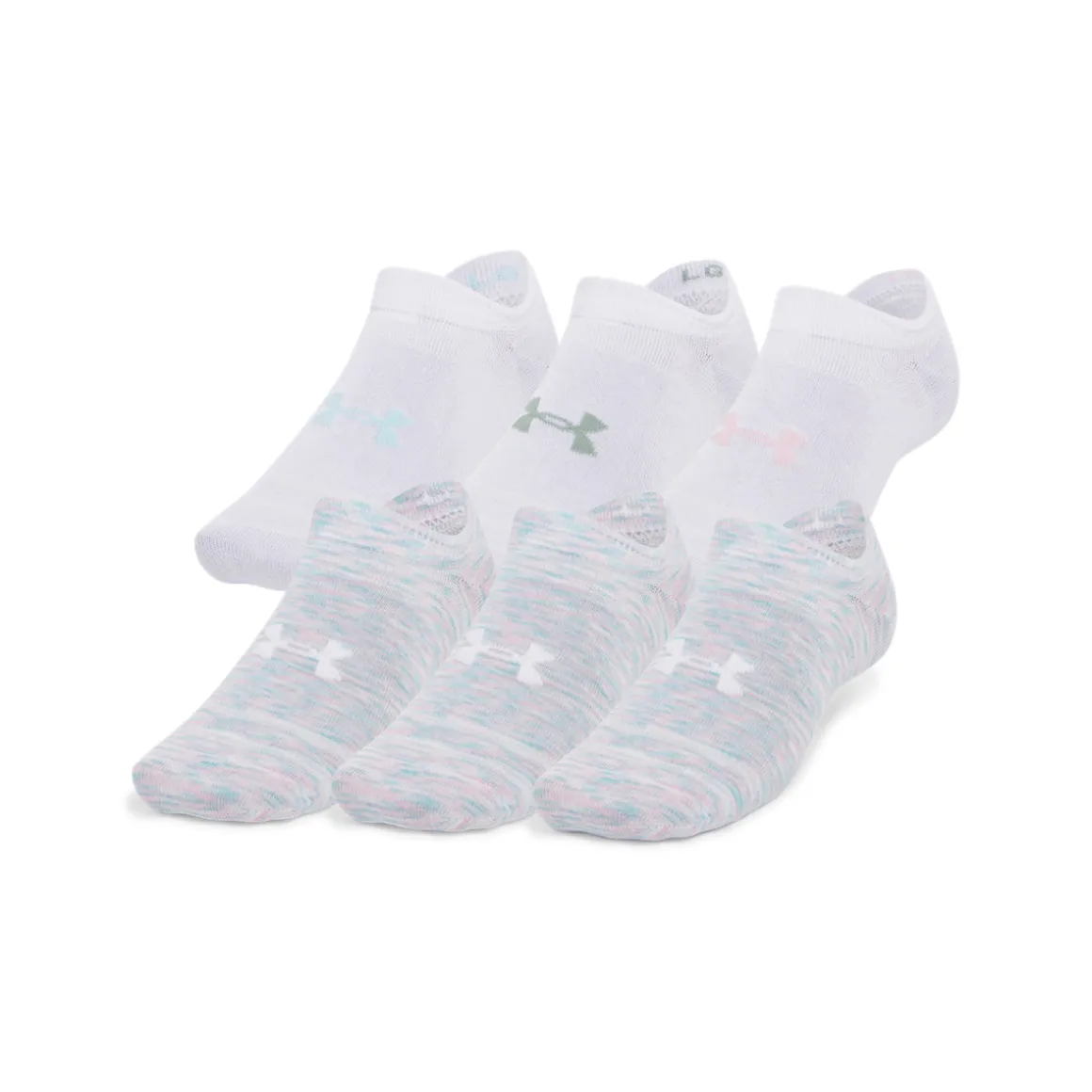 Essential No Show (Pack of 6 pairs) - Women's Ankle Socks