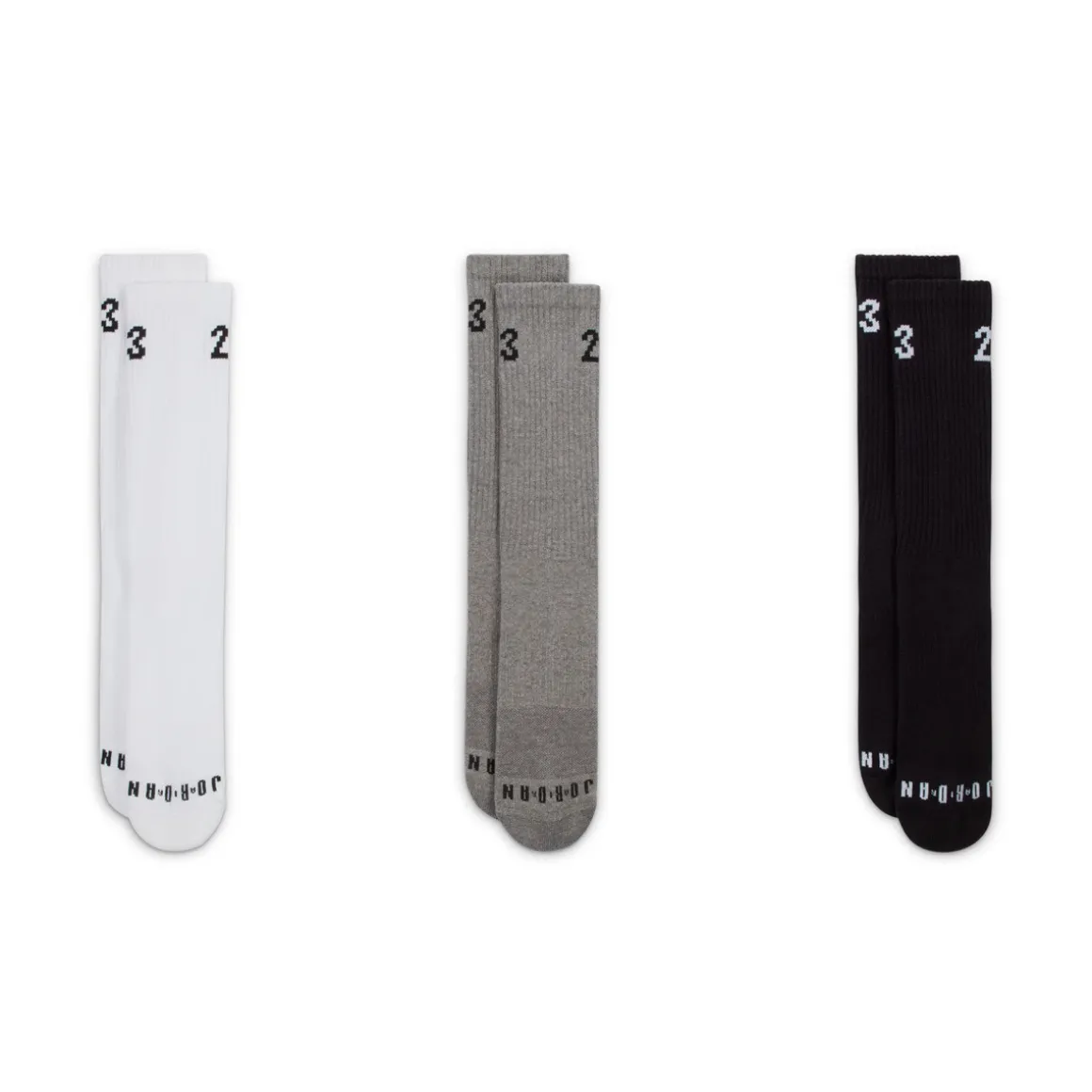 Essentials (Pack of 3 pairs) - Adult Crew Socks