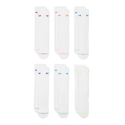 Everyday Elevated (Pack of 6 pairs) - Adult Crew Socks