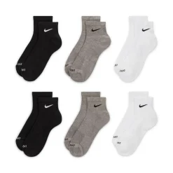 Everyday Plus (Pack of 6 pairs) - Adult Cushioned Ankle Socks