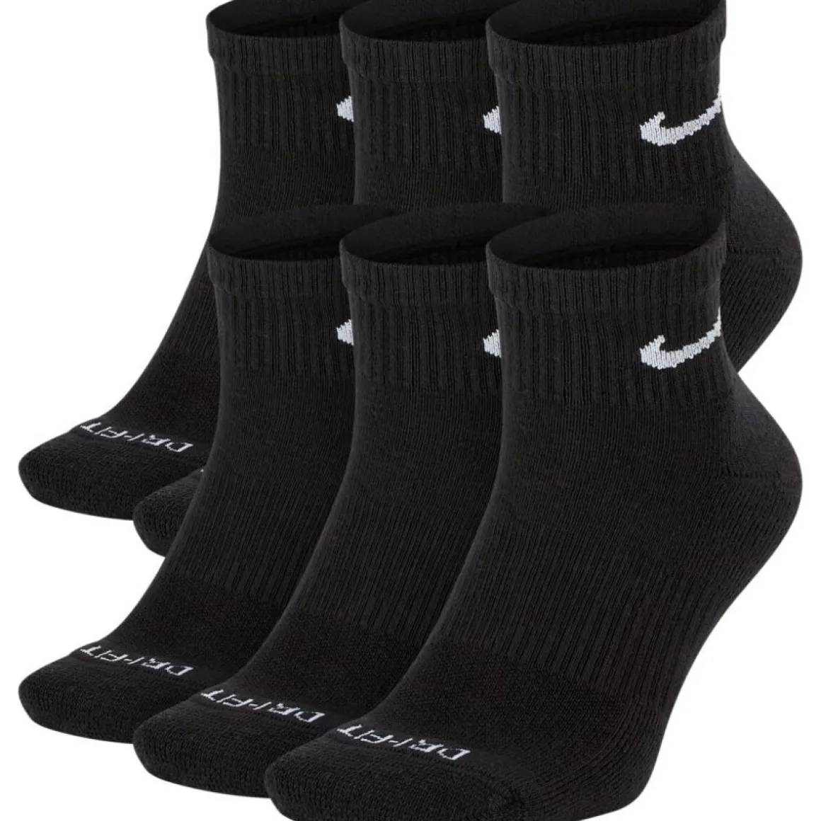 Everyday Plus (Pack of 6 pairs) - Adult Cushioned Ankle Socks
