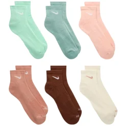 Everyday Plus (Pack of 6 pairs) - Adult Cushioned Ankle Socks