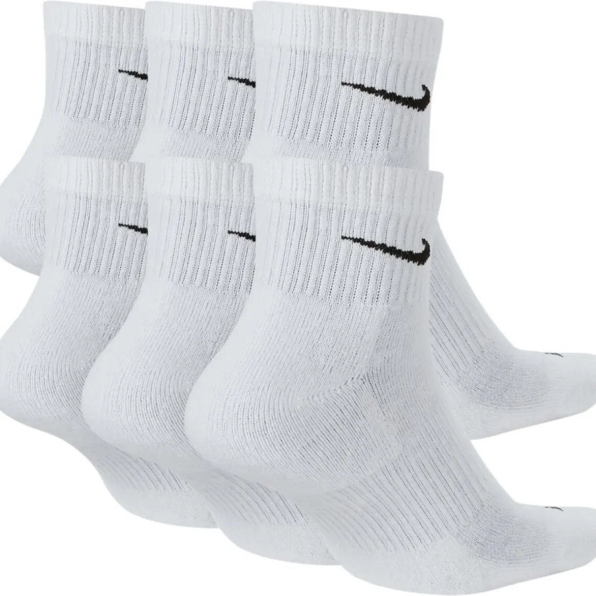 Everyday Plus (Pack of 6 pairs) - Adult Cushioned Ankle Socks
