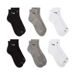 Everyday Plus (Pack of 6 pairs) - Adult Cushioned Ankle Socks