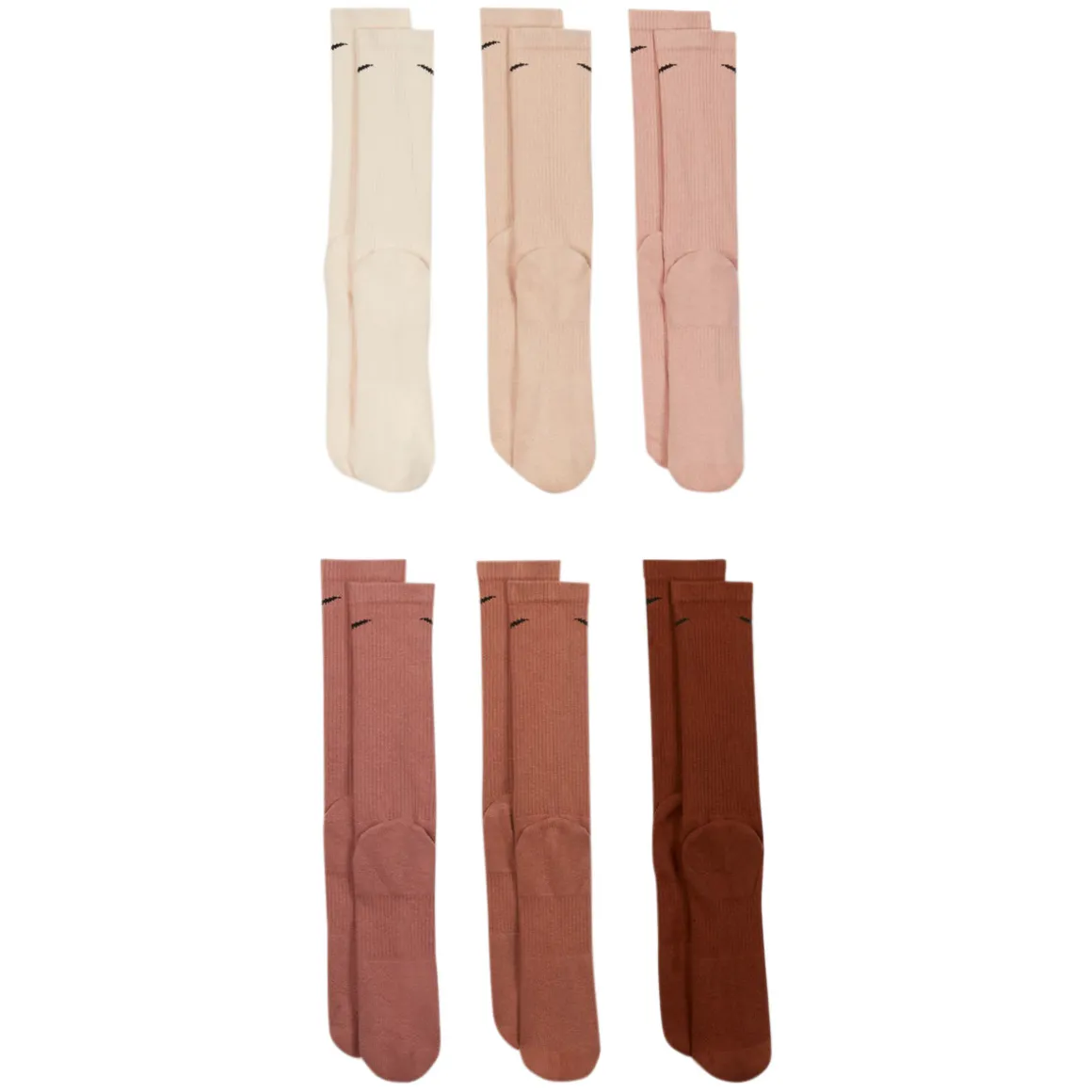 Everyday Plush (Pack of 6 pairs) - Adult Cushioned Socks