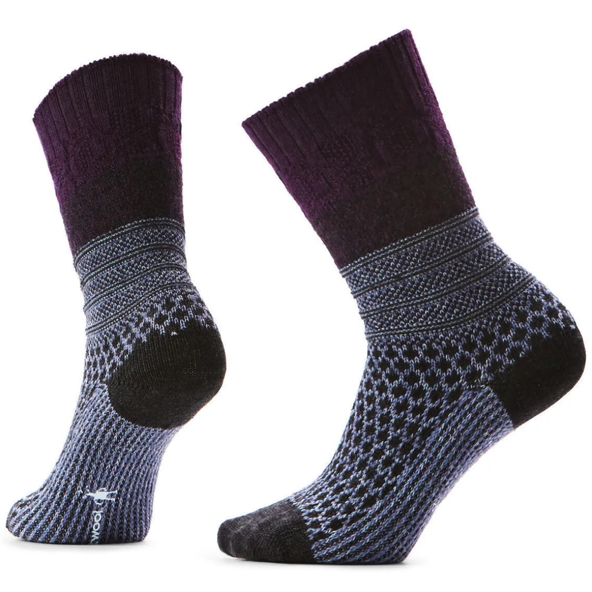 Everyday Popcorn Cable - Women's Cushioned Crew Socks