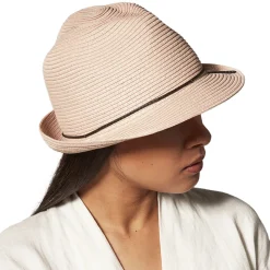 Fancia Fedora - Paper Straw Hat