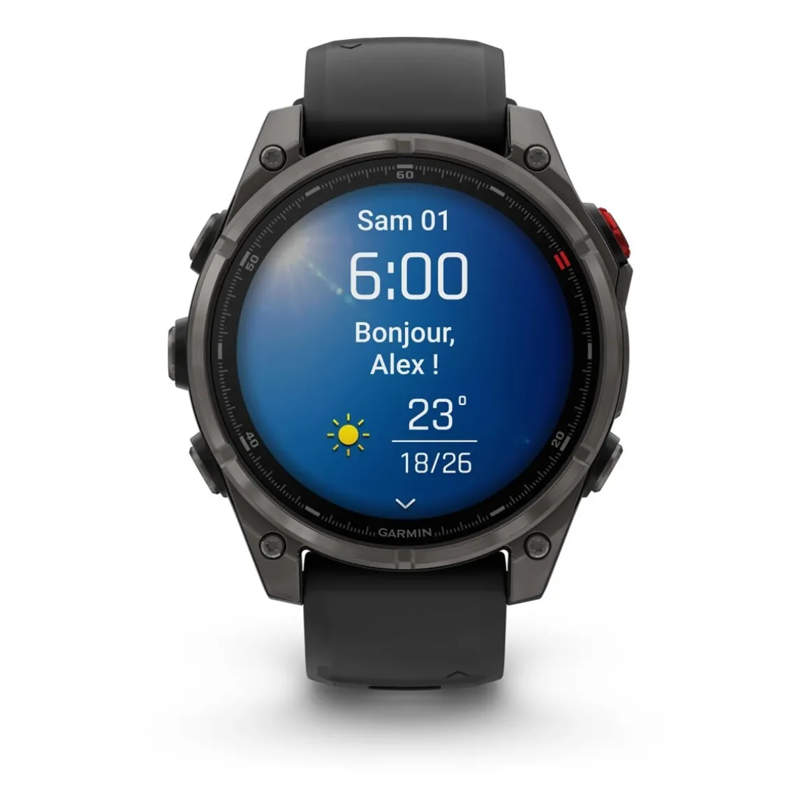 Fenix 8 Pro Sapphire Amoled 47 mm - Smartwatch with GPS