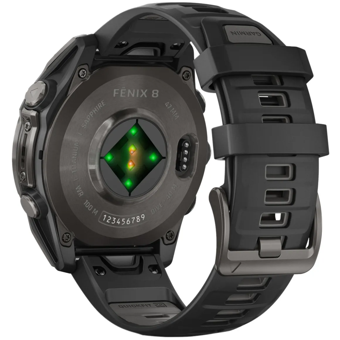 Fenix 8 Sapphire Amoled Edition 47 mm - Smartwatch with GPS
