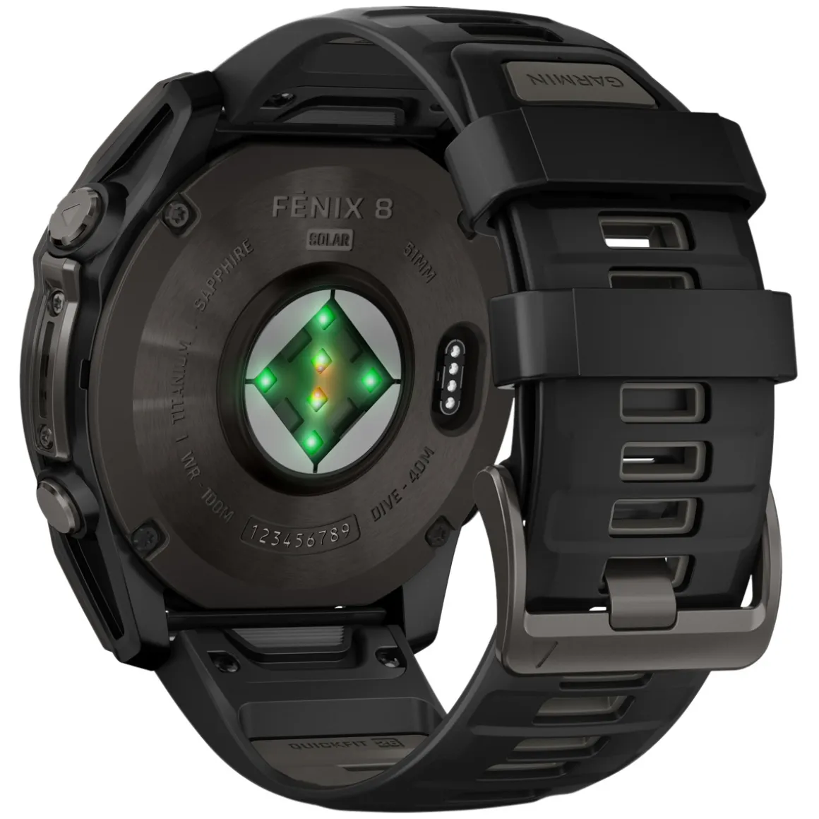 Fenix 8 Sapphire Solar Edition 51 mm - Smartwatch with GPS