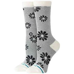 Floral Stitch - Women's Crew Socks