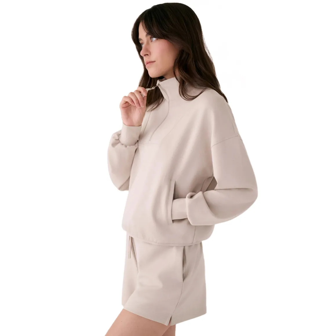 Flow - Women's Quarter-Zip Sweater