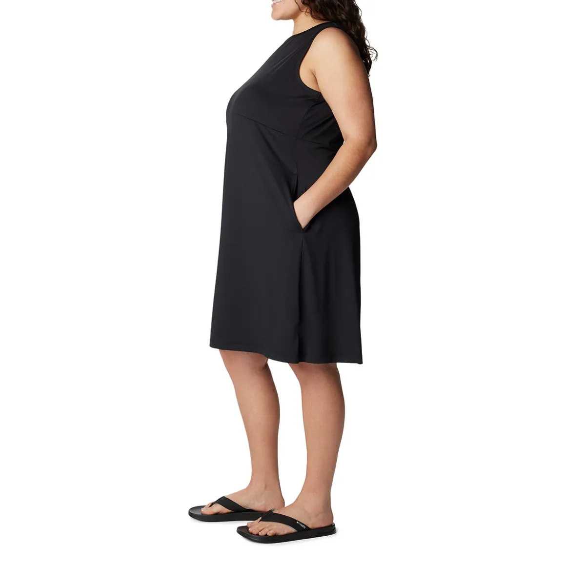 Freezer (Plus Size) - Women's Sleeveless Dress