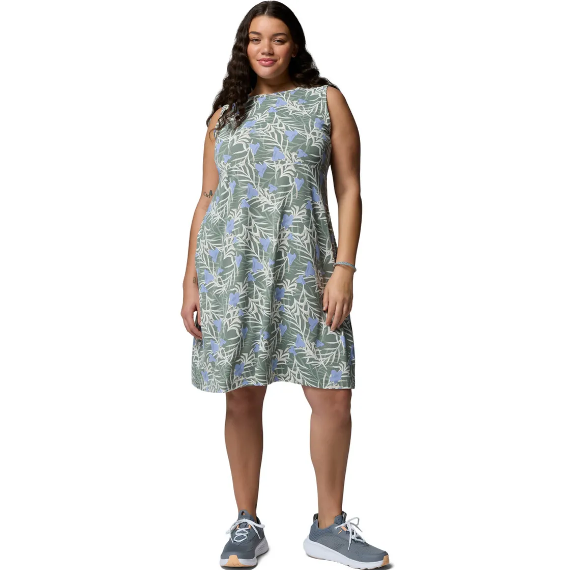 Freezer (Plus Size) - Women's Sleeveless Dress