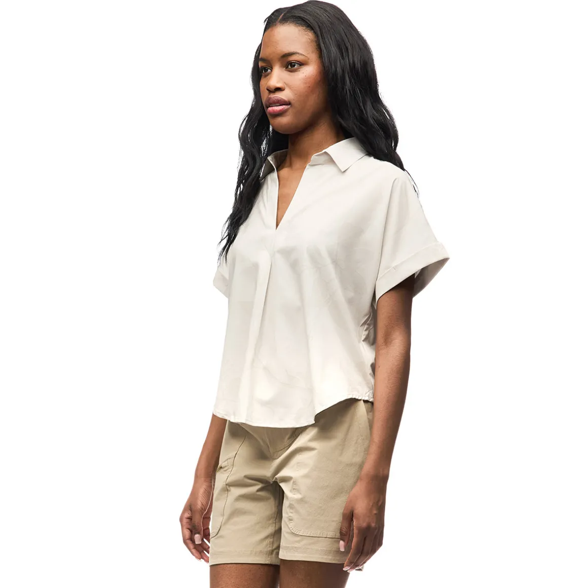 Frivol - Women's Short-Sleeved Blouse