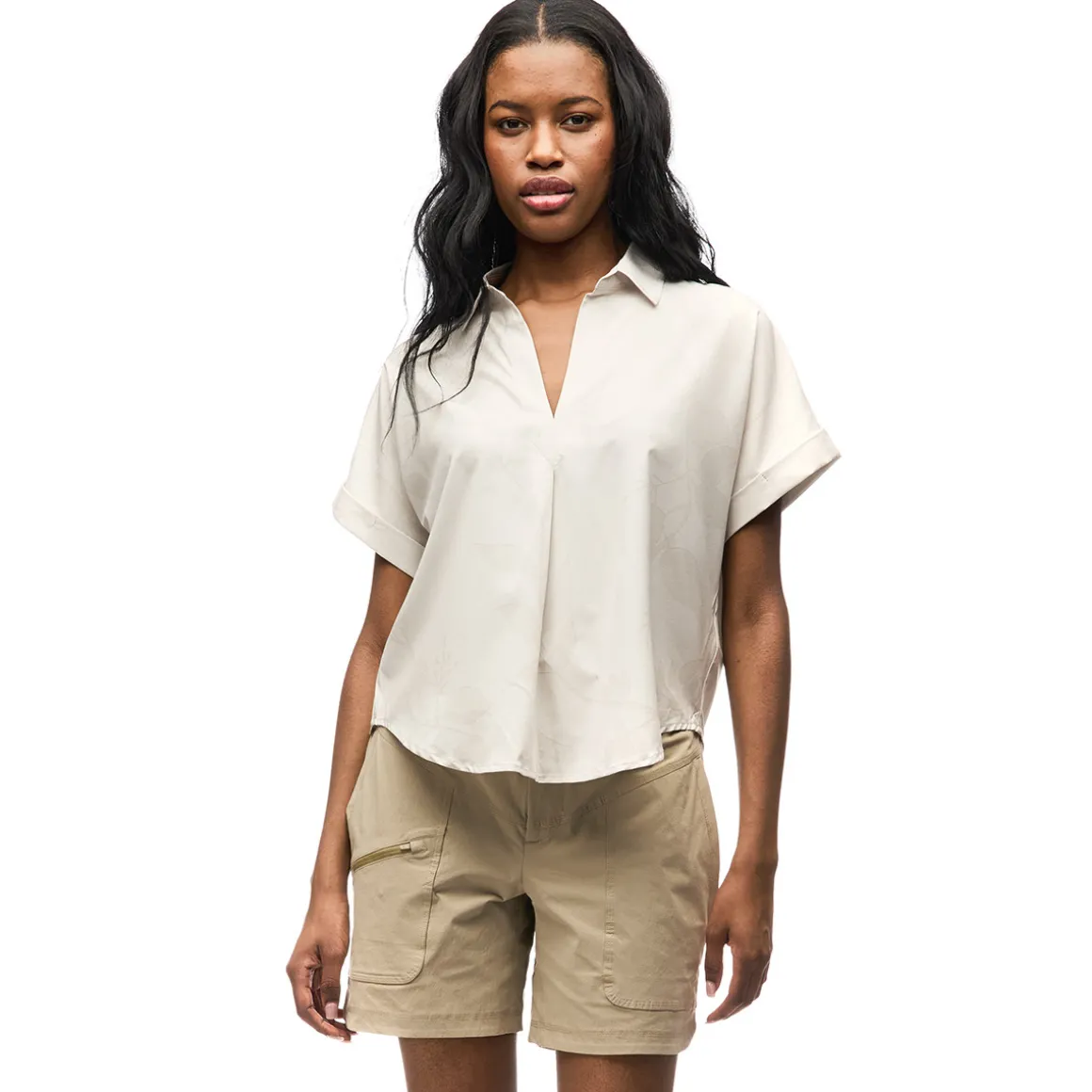 Frivol - Women's Short-Sleeved Blouse
