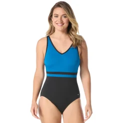 G8D404 - Women's Aquafitness One-Piece Swimsuit