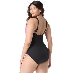G8D404 - Women's Aquafitness One-Piece Swimsuit