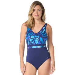 G9R404 - Women's Aquafitness One-Piece Swimsuit