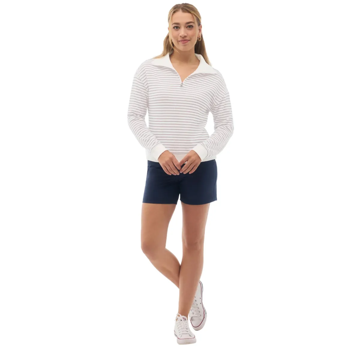 Hampton - Women's Half-Zip Sweater