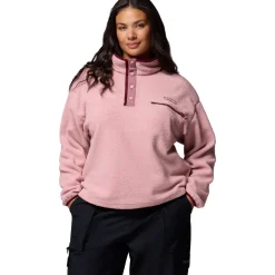 Helvetia II Cropped - Women's Half-Snap Sweater