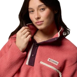 Helvetia II Cropped - Women's Half-Snap Sweater