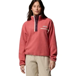 Helvetia II Cropped - Women's Half-Snap Sweater
