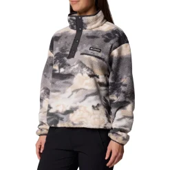 Helvetia II Cropped - Women's Half-Snap Sweater