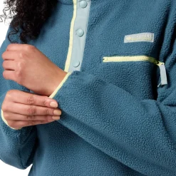 Helvetia II Cropped - Women's Half-Snap Sweater