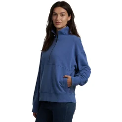 Heritage - Women's Half-Zip Sweatshirt