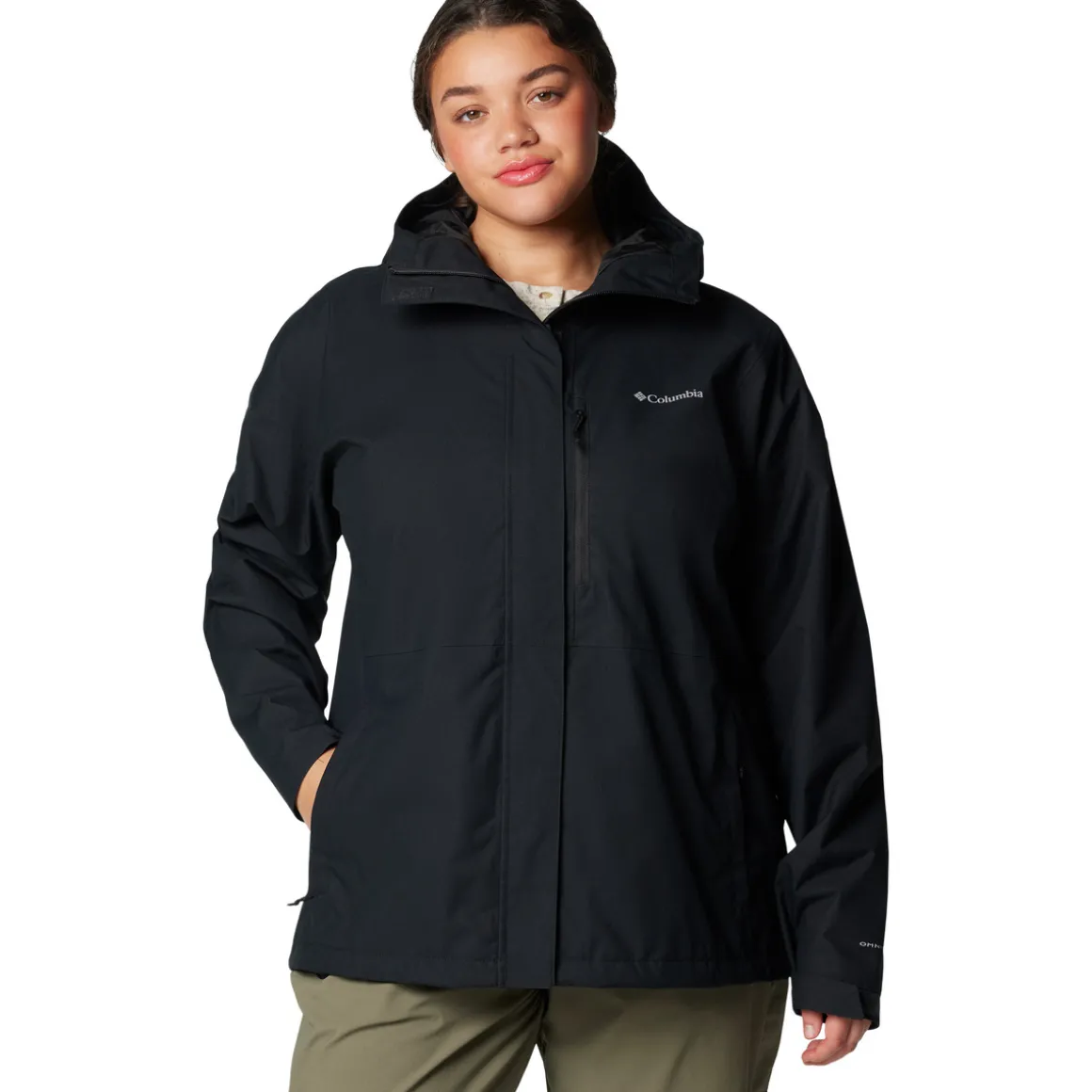Hikebound II (Plus Size) - Women's Rain Jacket