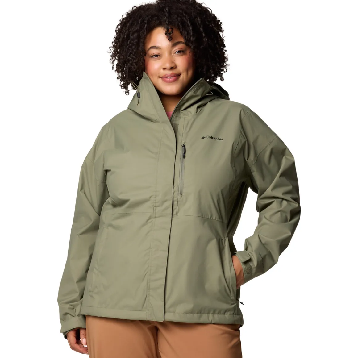 Hikebound II (Plus Size) - Women's Rain Jacket