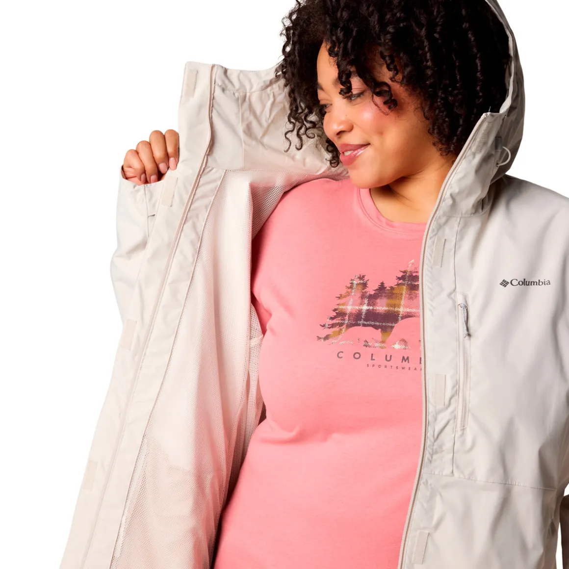 Hikebound II (Plus Size) - Women's Rain Jacket