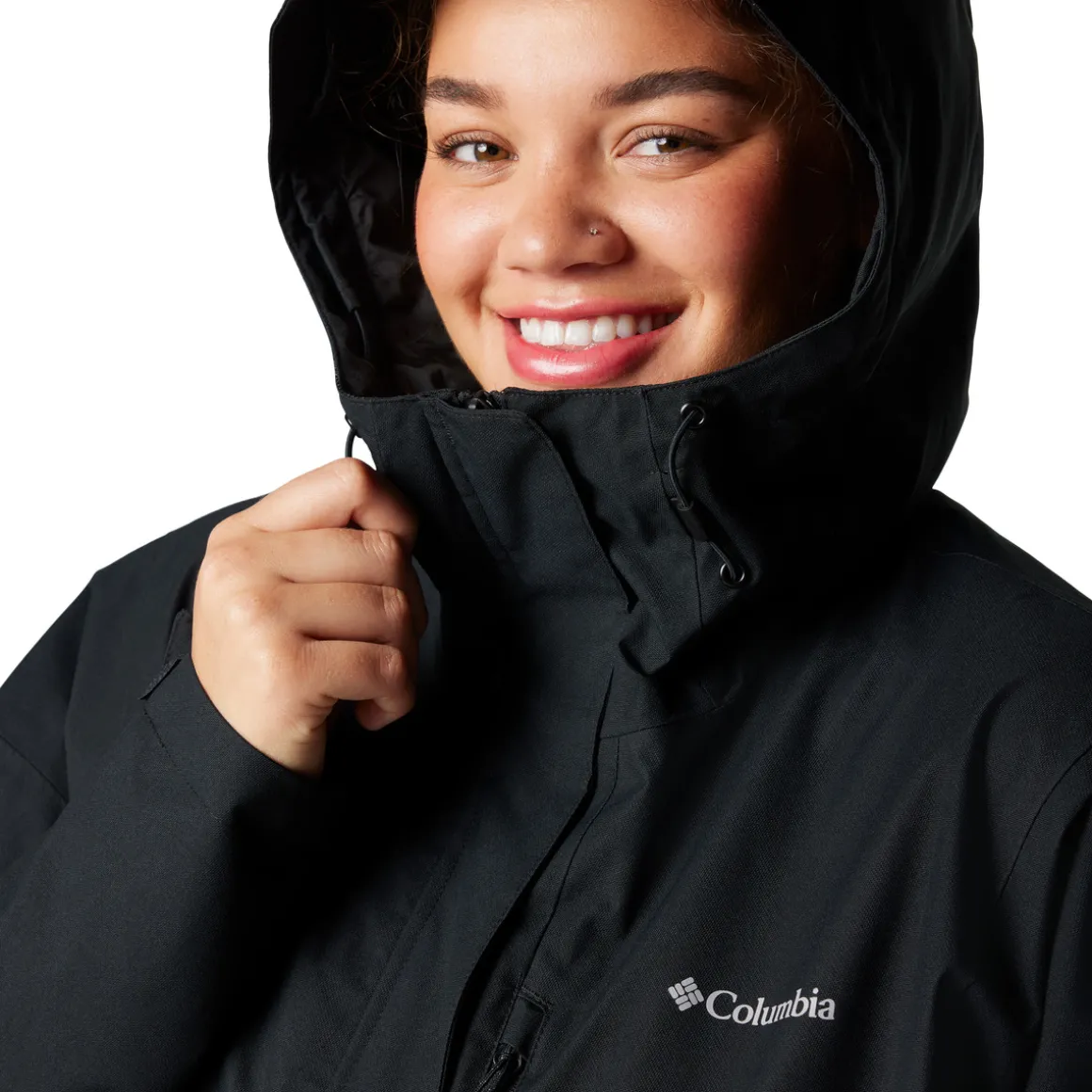 Hikebound II (Plus Size) - Women's Rain Jacket