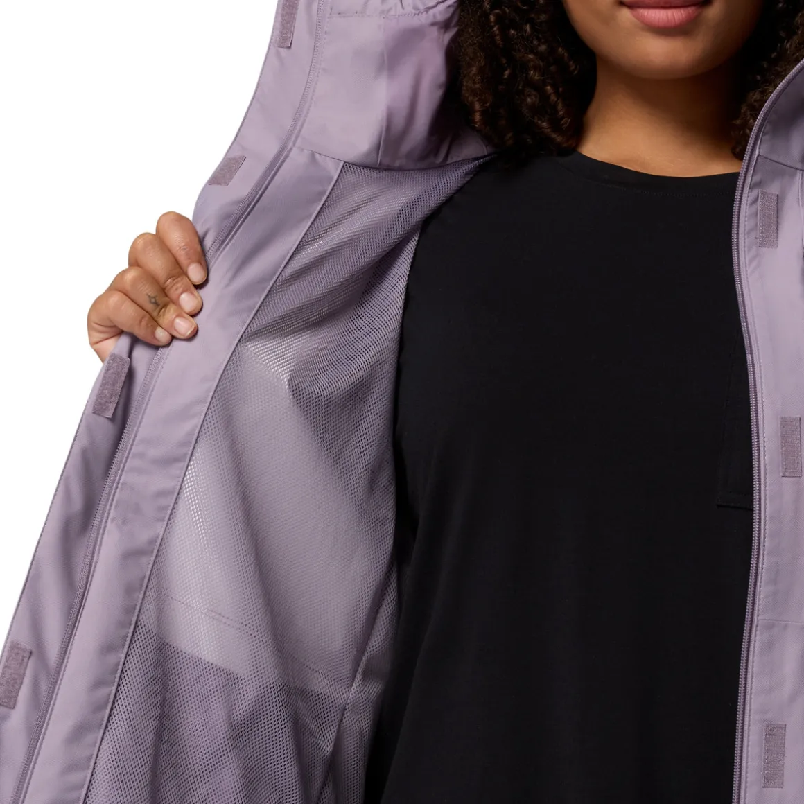 Hikebound II (Plus Size) - Women's Rain Jacket