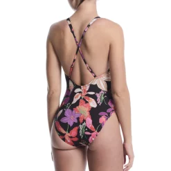 Hot House Floral - Women's One-Piece Training Swimsuit