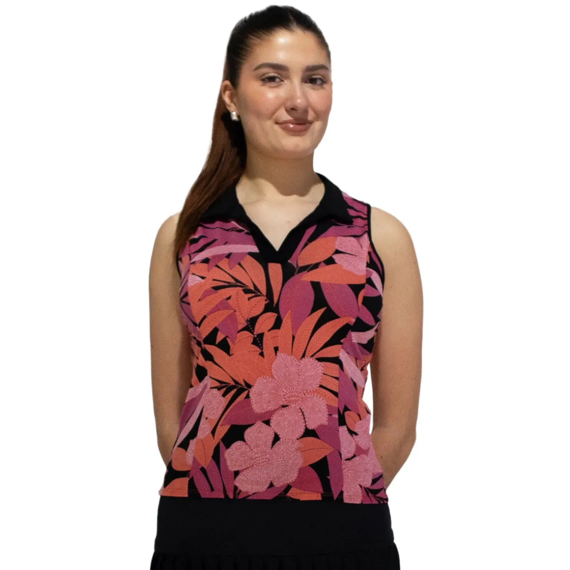 Jacinthe - Women's Sleeveless Golf Polo