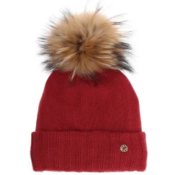 Kathleen - Women's Tuque with Pompom